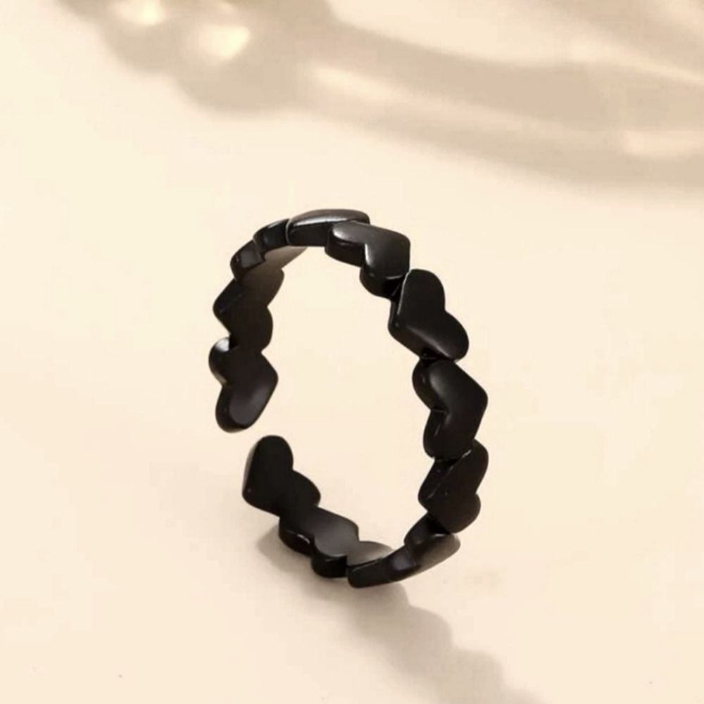 Black Heart Ring